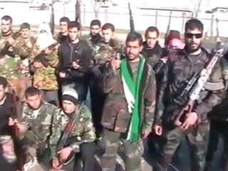 فري برس   حمص تلبيسة   تشكيل كتيبة شهداء تلبيسة في مدينة تلبيسة 19 1 2012