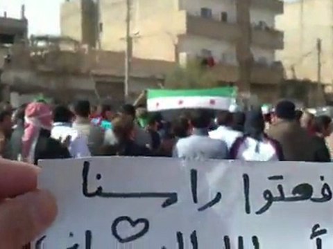 فري برس ديرالزور جمعة معتقللي الثورة جامع عثمان بن عفان حي المطار 20 1 2012