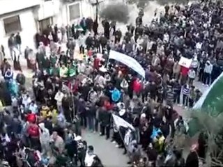 فري برس   حمص المحتلة أحرار الوعر القديم جمعة معتقلي الثورة 20 1 2012