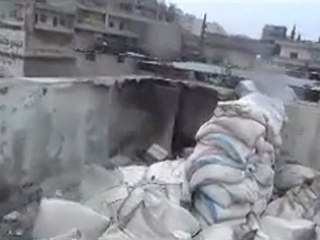 فري برس   كفرتخاريم  الجيش الحر يستولي على مراكز القناصه 21 1 2012