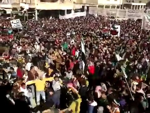 فري برس إدلب بنش جمعة معتقلي الثورة 20 1 2012 ج2