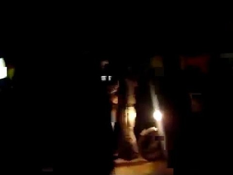 فري برس حلب الباب مظاهرة مسائية في قرية قباسين 20 1 2012