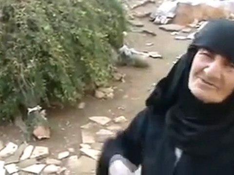 فري برس حمص القصير أمرأة تروي معاناتها مع نظام الأسد وقتله لولدها