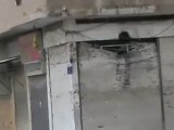 فري برس   حمص كرم الزيتون القذائف الأسدية و أثرها 21 1 2012