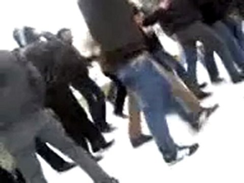 فري برس مظاهرة المعلوماتية حلب اتحاد طلبة سوريا الاحرار 22 1 2012