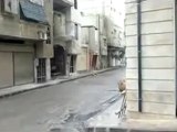 فري برس   حمص باب تدمر اثار القصف الهمجي على المنازل 23 1 2012