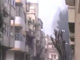 فري برس   حمص جب الجندلي احتراق سيارة جراء قصفها من جيش الاحتلال الاسدي 23 1 2012