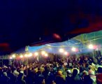 فري برس   ريف دمشق دوما مظاهرة مسائية عند الجامع الكبير في تشييع الشهداء 23 1 2012 ج1