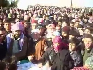 فري برس   إدلب   قرية سبيلا الشهيد عبد الله الحمود 20 1 2012