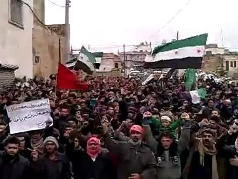 فري برس إدلب كفرروما ، الشعب يريد اعلان الجهاد 23 1 2012