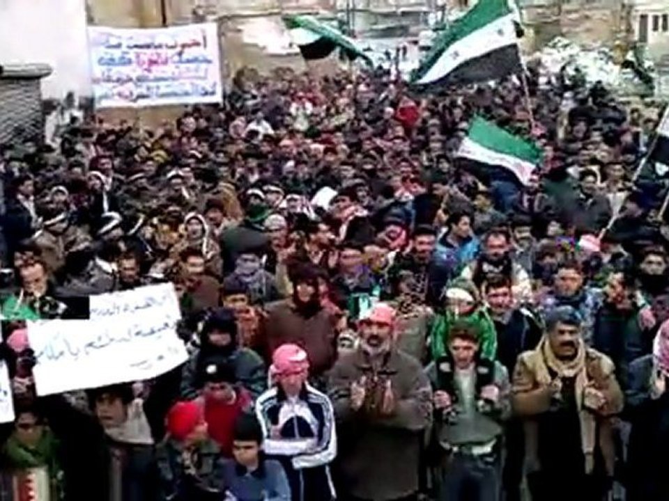 فري برس   إدلب كفرروما ، هي ياالله وهي ياالله منصورين بعون الله 23 1 2012