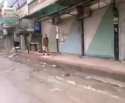 فري برس ادلب كفرنبل اليوم الثاني من اضراب اسبوع الشهداء 23 1 2012