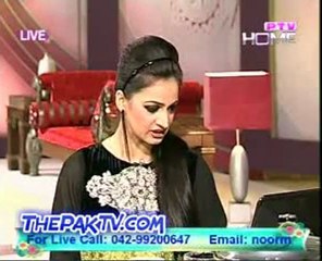Noor Morning Show By PTV Home - 25th January 2012 -1