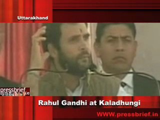 Congress Leader Rahul  Gandhi at Kaladhungi, Uttarakhand Part 5
