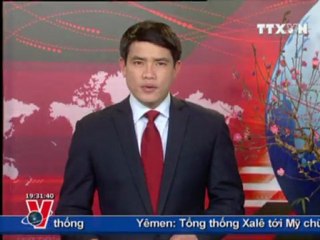 THỜI SỰ 19H 23.01.2012 CLIP 3/3, TTXVN, VNEWS, VNA, TRUYỀN HÌNH THÔNG TẤN, TTXVN