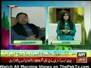 Ba'Khabar Savera By ARY News - 25th January 2012  - Part 3/4