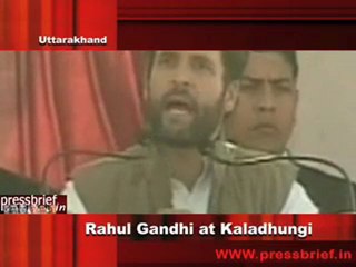 Congress Leader Rahul  Gandhi at Kaladhungi, Uttarakhand Part 3