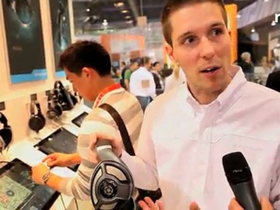 CES 12: Sennheiser Booth