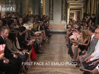 First Face Models on the Milan Runways 1 - Spring 2012