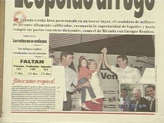 Titulares en la prensa nacional