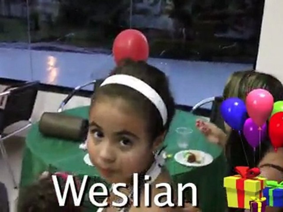 Aniversário da Amanda