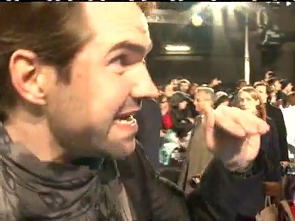 Jimmy Carr gets excited by meeting the real 'Harry Potter'