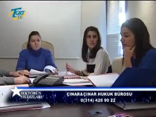 SEKTÖRÜN YILDIZLARI TGRT EU - ÇINAR HUKUK BÜROSU