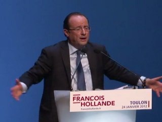 Hollande: "Classes moyennes, faites confiance à la gauche !"