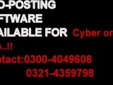Cyber online jobs ad posting software