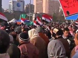 Tahrir Square marks revolution anniversary