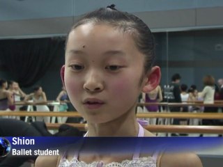 Paris ballet dancers teach young tsunami victims