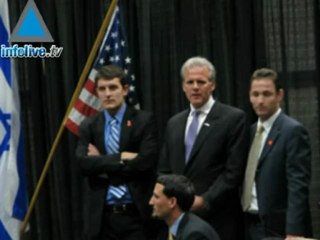 PERSIAN-MUSLIM STUDENTS EXPLODE DURING ISRAELI AMBASSADOR SPEECH