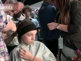 Backstage at Amanda Wakeley - London Fashion Week