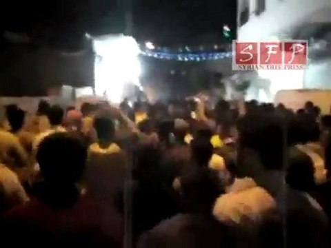 مظاهرة دمشق حي القدم المسائية يوم الأحد 12-6-2011