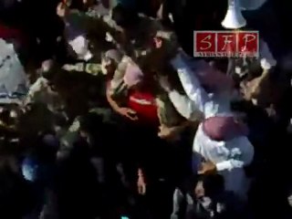 أكبرمظاهرة في معرة النعمان إدلب 10-6-2011