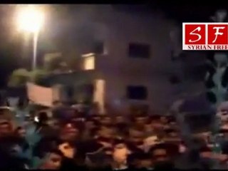 دمشق القابون مظاهرات ليلية حاشدة 15-6-2011
