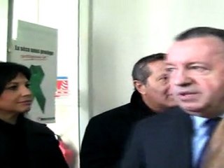 Jean-Noël Guérini visite le centre de santé mutualiste Louis Bonnefon