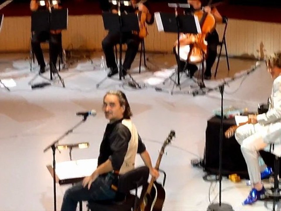 STEPHAN EICHER ET GORAN BREGOVIC AU CIRQUE D'HIVER PARIS 2011