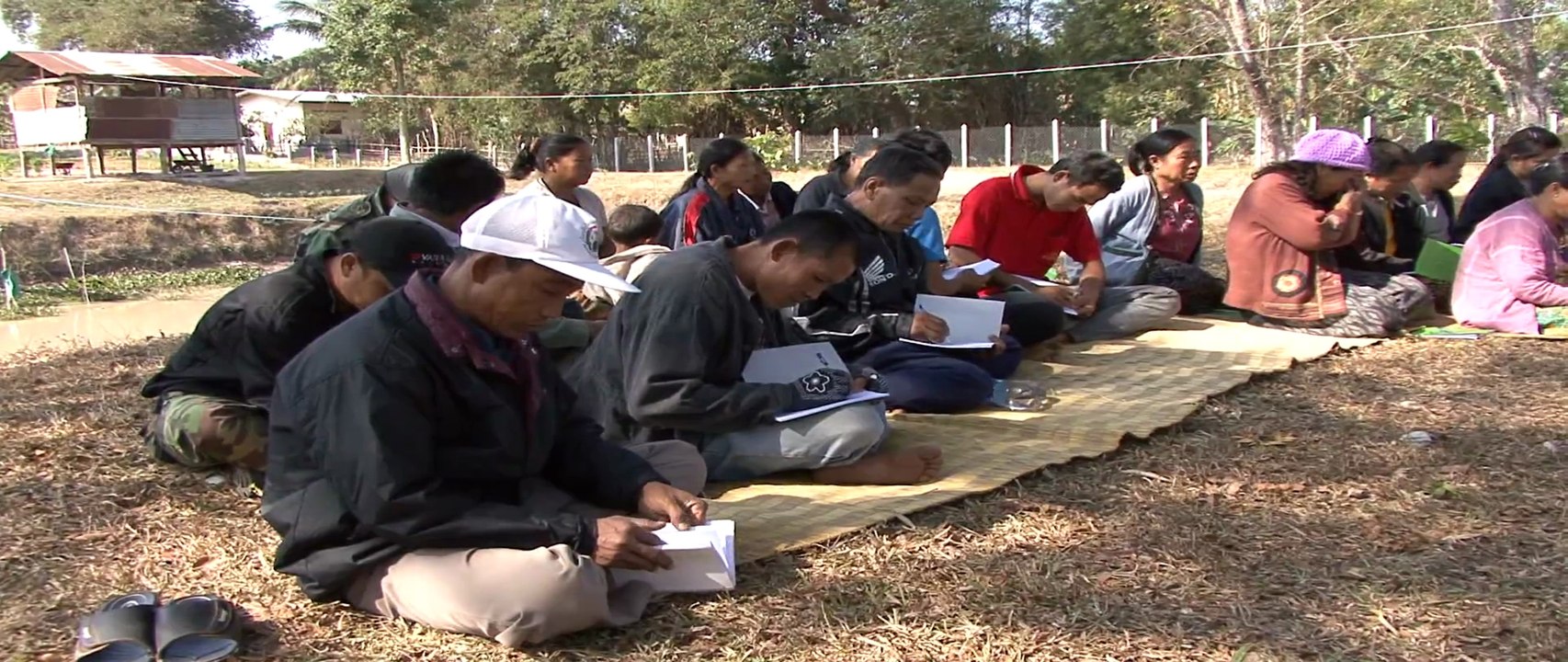 Formation de villageois LAOS Ban Nateuy