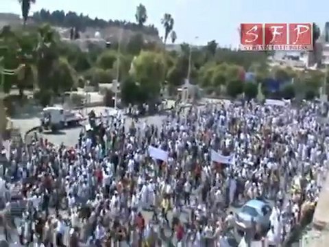 July 1st, 2011 Huge Demo in Hama - جمعة ارحل: مظاهرة ضخمة في حماة