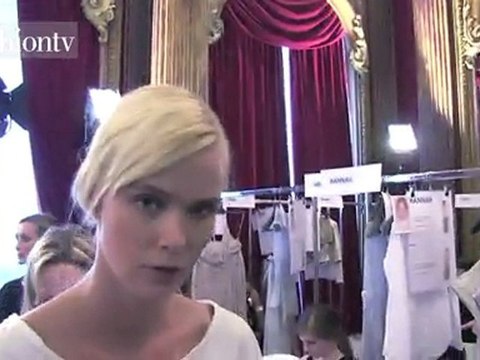 Valentin Yudashkin Show Backstage Spring 2012, PFW | FTV