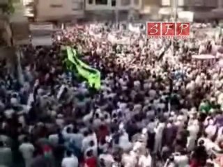 دير الزور الحشود الضخمة في جمعة لا حوار 8-7-2011