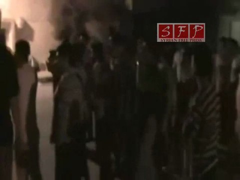 تلبيسة اطلاق نار على المتظاهرين-مسائية 11-7-2011