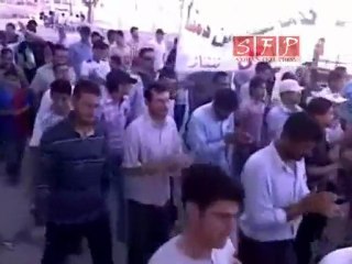 إدلب تفتناز - مظاهرة لاحوار مع القتلة 11-7-2011