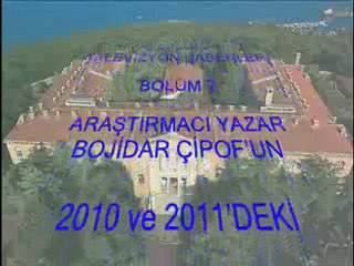 RUM PATRİKHANESİ HABERLERİ BÖLÜM: 7 (BOJİDAR ÇİPOF)