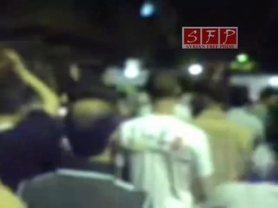 حمص البياضة مسائية جمعة اسرى الحرية 15-7-2011