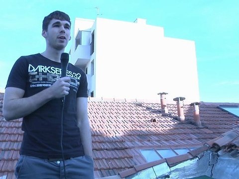 Bling Interview at the Millenium Gaming-House.