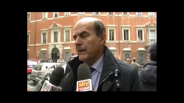 Bersani - Sulla cassintegrazione tenere conto della crisi conclamata