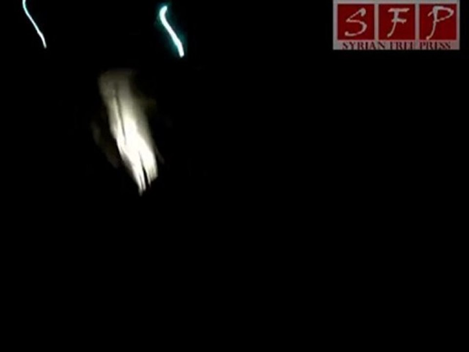 دمشق - كفرسوسة - مظاهرة مسائية نصرة لحمص 20-7-2011