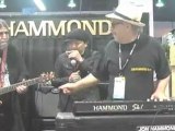 NAMM 2012 Sunday Blues Session Hammond Suzuki Mercy Mercy Sk1